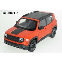 .Welly 1:24 Jeep Renegade Trailhawk (orange) - code Welly 24071, modely aut