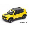 Welly 1:24 Jeep Renegade Trailhawk (yellow) - code Welly 24071, modely aut