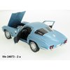 Chevrolet Corvette 1963 (l.blue) - code Welly 24073, modely aut