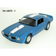 Welly 1:24 Pontiac Firebird Trans Am 1972 (light met. blue) - code Welly 24075, modely aut