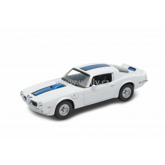 Welly 1:24 Pontiac Firebird Trans Am 1972 (white) - code Welly 24075, modely aut