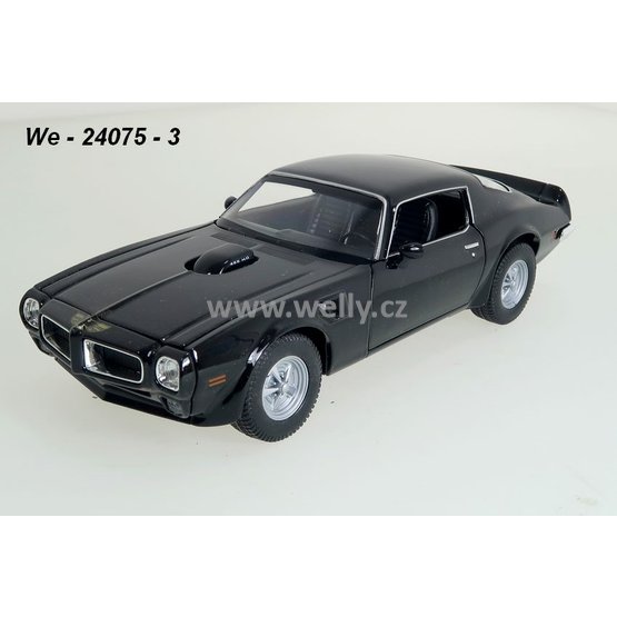 Welly 1:24 Pontiac Firebird Trans Am 1972 (black) - code Welly 24075, modely aut