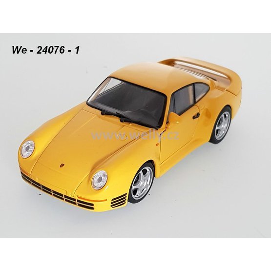Welly 1:24 Porsche 959 (yellow) - code Welly 24076, modely aut