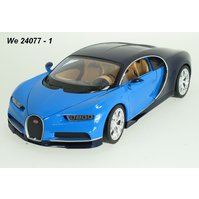 Welly 1:24 Bugatti Chiron (light blue) - code Welly 24077, modely aut