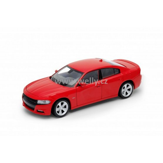 Welly 1:24 Dodge 2016 Charger R/T (red) - code Welly 24079, modely