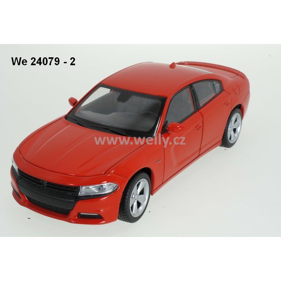 Welly 1:24 Dodge 2016 Charger R/T (red) - code Welly 24079, modely