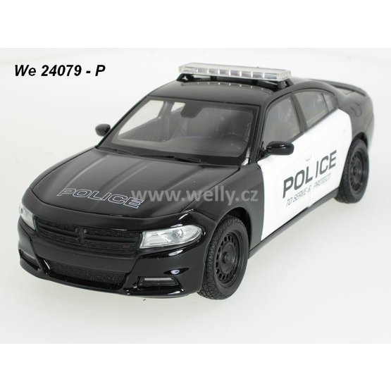 Welly 1:24 Dodge 2016 Charger Pursuit (police) - code Welly 24079P, modely aut