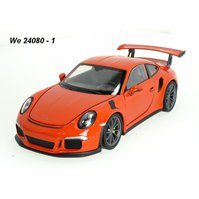 Welly 1:24 Porsche 911 GT3 RS 2015 (orange) - code Welly 24080, modely aut