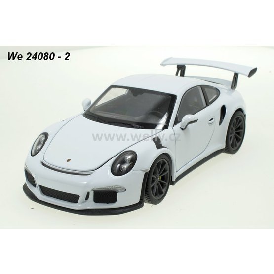 Welly 1:24 Porsche 911 GT3 RS 2015 (white) - code Welly 24080, modely aut