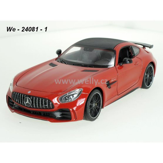 Welly 1:24 Mercedes AMG GT-R (red) - code Welly 24081, modely aut