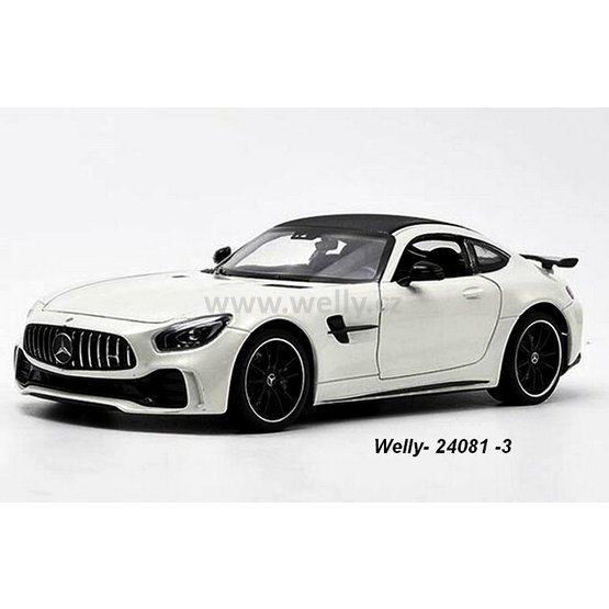 Welly 1:24 Mercedes AMG GT-R (yellow) - code Welly 24081, modely aut