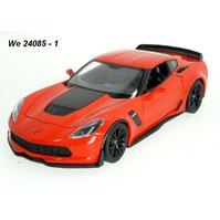 Welly 1:24 Chevrolet Corvette Z06 2017 (red) - code Welly 24085, modely aut