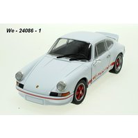 Welly 1:24 Porsche 911 Carrera RS 1973 (white/red) - code Welly 24086, modely aut