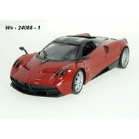 Welly 1:24 Pagani Huyara (dark metallic red) - code Welly 24088, modely aut