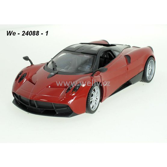 Welly 1:24 Pagani Huyara (red) - code Welly 24088, modely aut