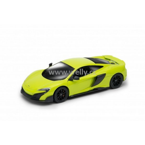 .Welly 1:24 McLaren 675 LT (light green) - code Welly 24089, modely aut.