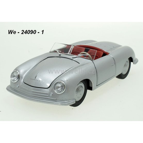 Welly 1:24 Porsche 356 No.1 Roadster 1948 (silver) - code Welly 24090, modely aut