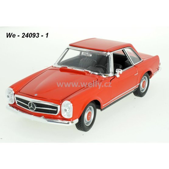 Welly 1:24 Mercedes-Benz 230 SL (red) - code Welly 24093, modely aut
