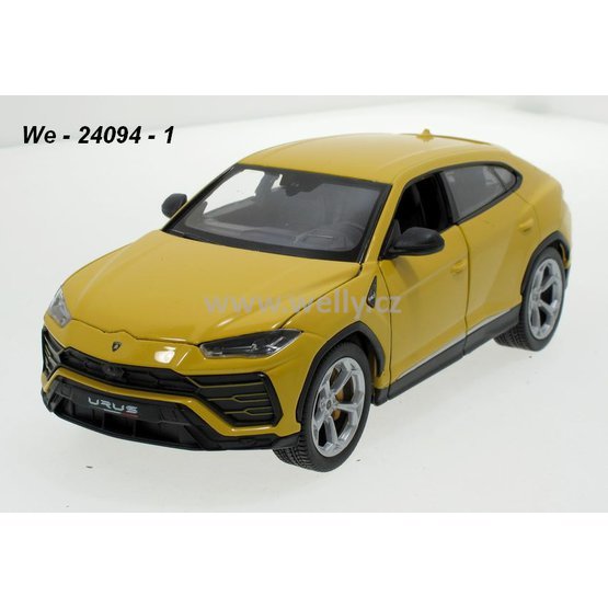 Welly 1:24 Lamborghini Urus (yellow) - code Welly 24094, modely aut