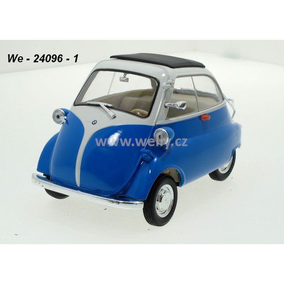Welly 1:18 BMW Isetta (blue) - code Welly 24096, modely aut