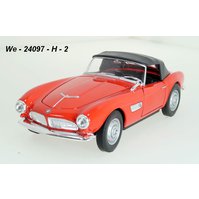 Welly 1:24 BMW 507 Soft Top (red) - code Welly 24097H, modely aut