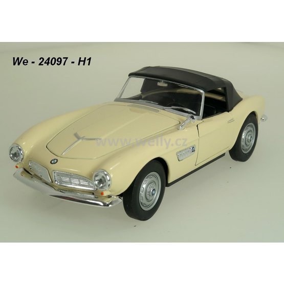 Welly 1:24 BMW 507 Soft Top (cream) - code Welly 24097H, modely aut