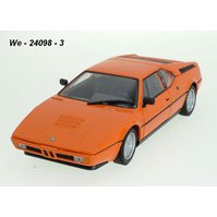 .Welly 1:24 BMW M1 (orange) - code Welly 24098, nekatalogová barva