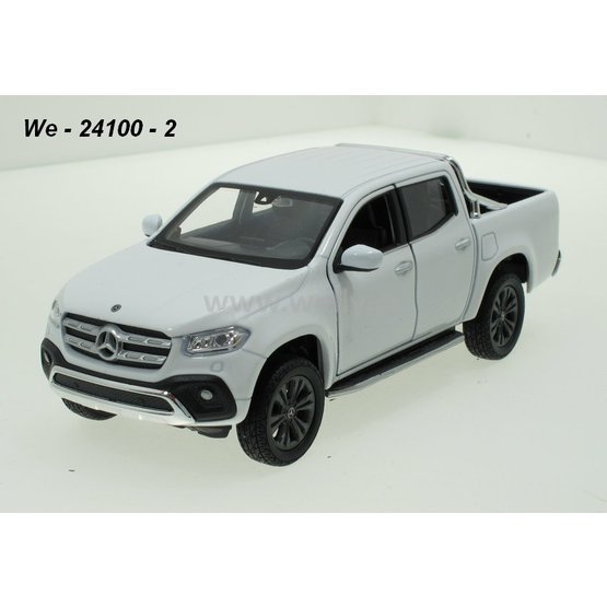 Welly 1:24 Mercedes-Benz 2018 X-Class (white) - code Welly 24100, modely aut