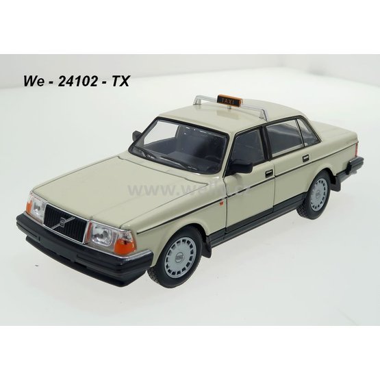 Welly 1:24 Volvo 240 GL Germany Taxi (Taxi) - code Welly 24102TX, modely aut