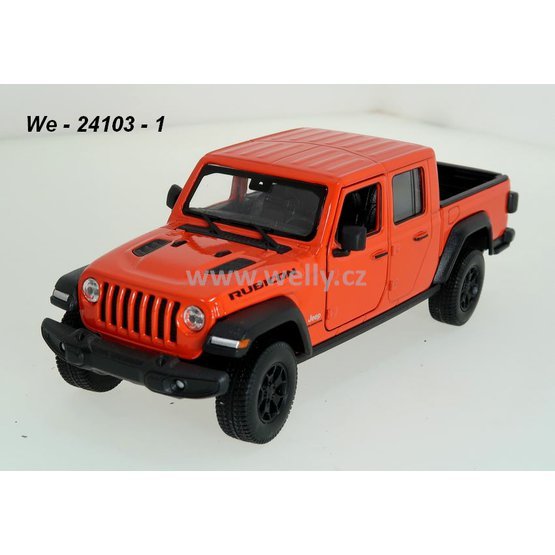 Welly 1:24 Jeep Gladiator 2020 (red) - code Welly 24103, modely aut