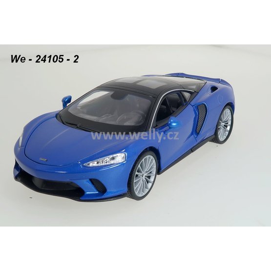 Welly 1:24 McLaren GT (metallic blue) - code Welly 24105, modely aut