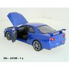 Nissan Skyline GT-R (blue) - code Welly 24108, modely aut