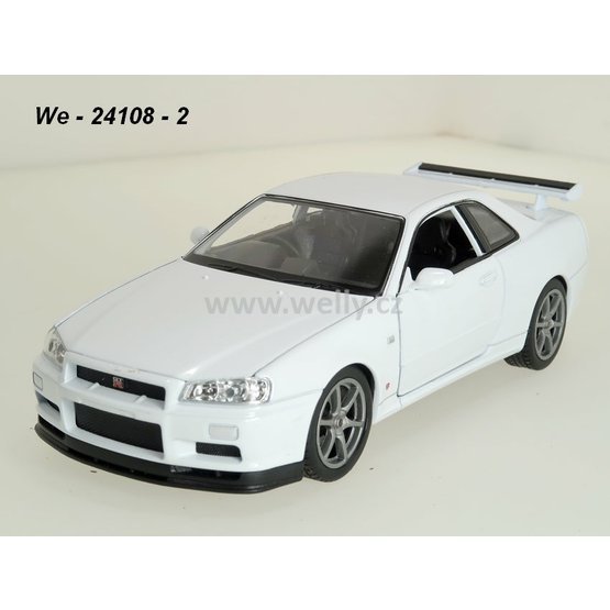 Welly 1:24 Nissan Skyline GT-R (white) - code Welly 24108, modely aut