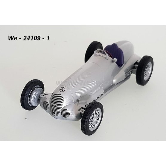 Welly 1:24 Mercedes-Benz 1937 W 125 (silver) - code Welly 24109, modely aut