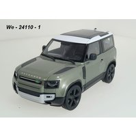 Welly 1:24 Land Rover Defender (green) - code Welly 24110, modely aut