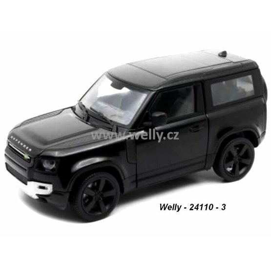 Welly 1:24 Land Rover Defender (white) - code Welly 24110, modely aut