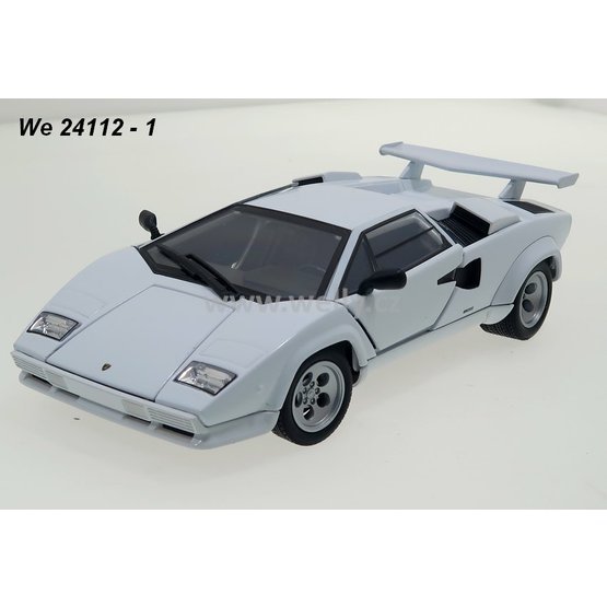 Welly 1:24 Lamborghini Countach LP 5000 S (white) - code Welly 24112, modely aut