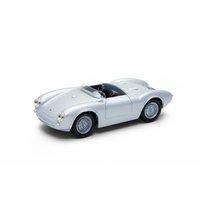 Welly 1:24 Porsche 550 Spyder (silver ) - code Welly 24113, modely aut