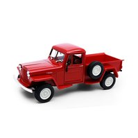 Welly 1:24 Jeep Willys 1947 pickup (red ) - code Welly 24116, modely aut