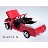 Jeep jeepster 1967 Commando roadster (red) - code Welly 24117C, modely aut