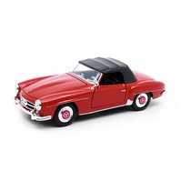 Welly 1:24 Merdedes-Benz 190 SL 1955 soft-top (red ) - code Welly 24118H, modely aut