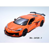 Welly 1:24 Chevrolet 2023 Corvette Z06 (orange) - code Welly 24120, modely aut