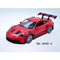 Welly 1:24 Porsche 911 GT3 RS 992 (red) - code Welly 24122, modely aut