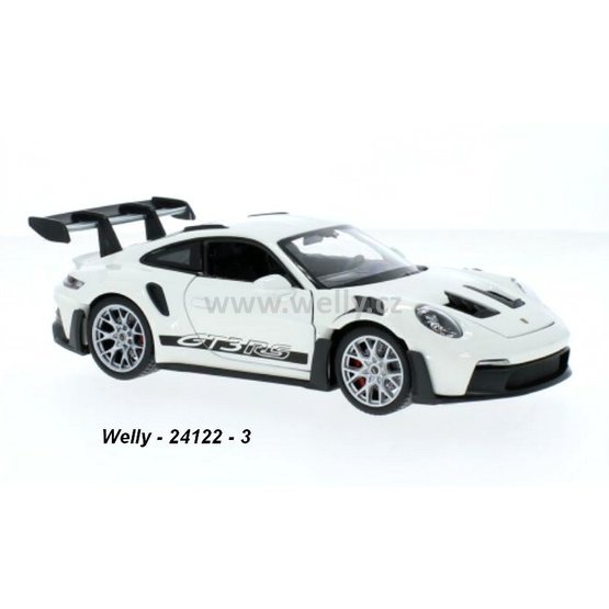 Welly 1:24 Porsche 911 GT3 RS 992 (white) - code Welly 24122, modely aut