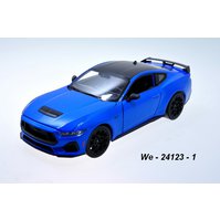 Welly 1:24 Ford 2024 Mustang GT (met. blue) - code Welly 24123, modely aut