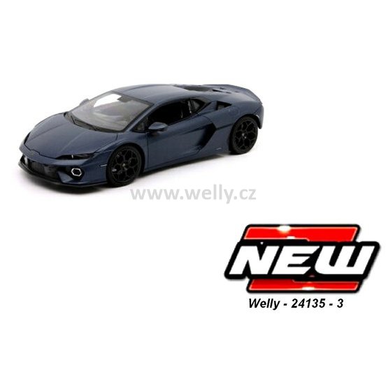 Welly 1:24 Lamborghini Temerario (gray) - code Welly 24135, modely aut