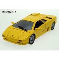 Welly 1:24 Lamborghini Diablo (yellow) - code Welly 29374, modely aut