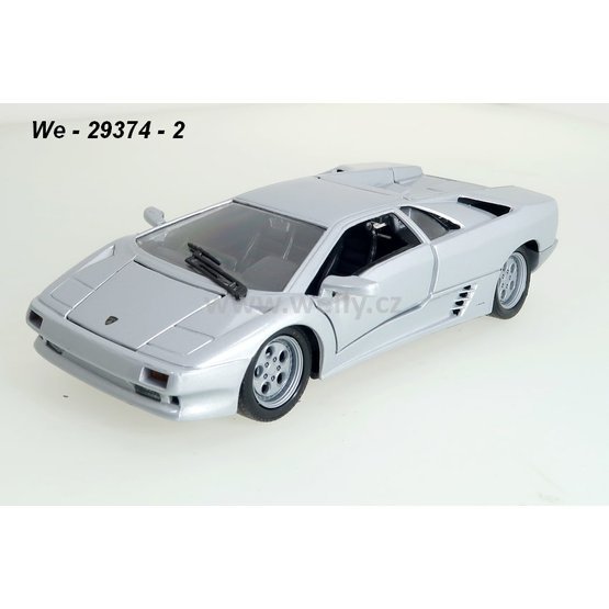 Welly 1:24 Lamborghini Diablo (silver) - code Welly 29374, modely aut