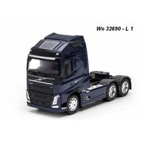 Welly 1:32 Volvo FH 6x4 (blue) - code Welly 32690L, model tahače