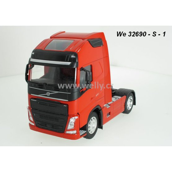 Volvo FH 4x2 (red) - code Welly 32690S, model tahače